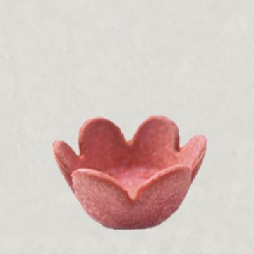 Тарталета мини цвете, розово 41 мм - 24 броя