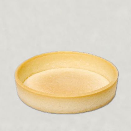 Тartlet with butter and cocoa 40 mm mini round, sweet - 35 pieces